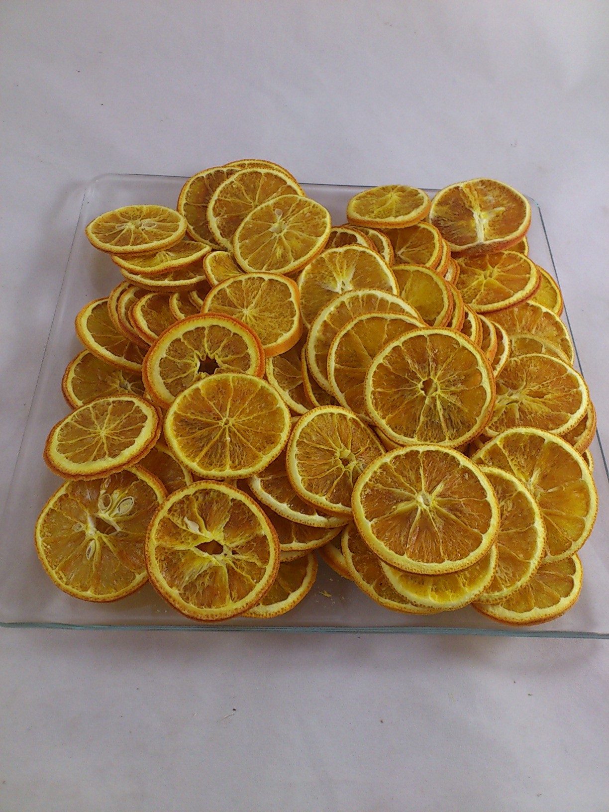 Sinaasappel schijfjes oranje 250 gr.